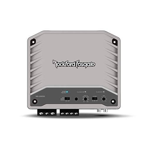 Rockford Fosgate M2-200X2 Marine 200-Watt 2-Channel Element Ready Amplifier Rockford Fosgate M2-200X2 Marine 200-Watt 2-Channel Element Ready Amplifier